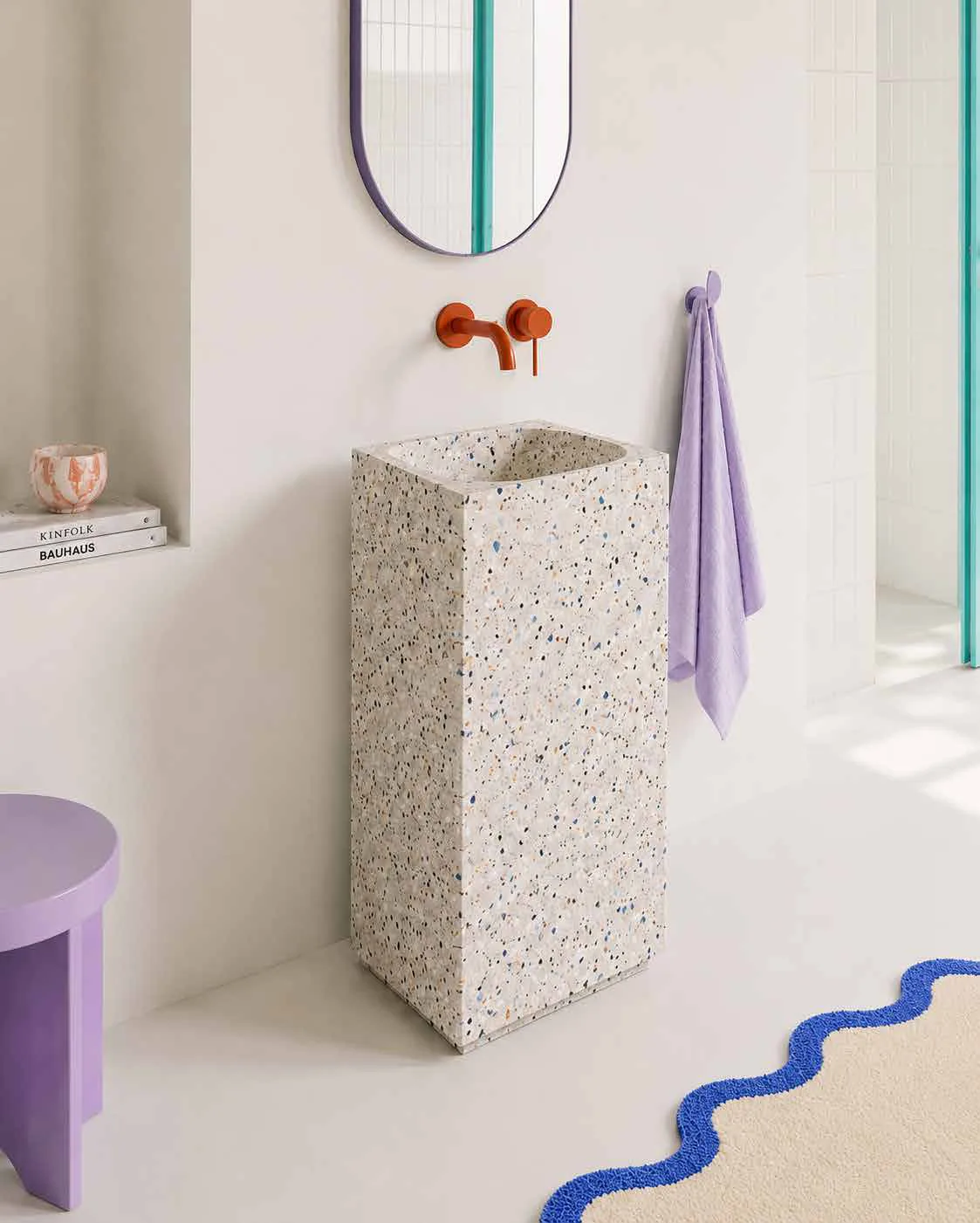 Pilar — Lavabo de pedestal — vista 1